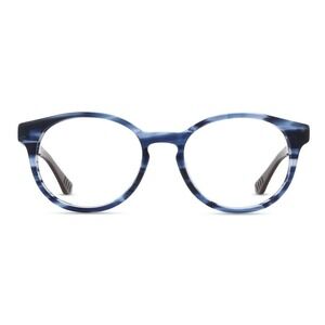 JONAS PAUL Paul/Paige SSP Striped Pacific Unisex Kids Round Eyeglasses 43-15-125